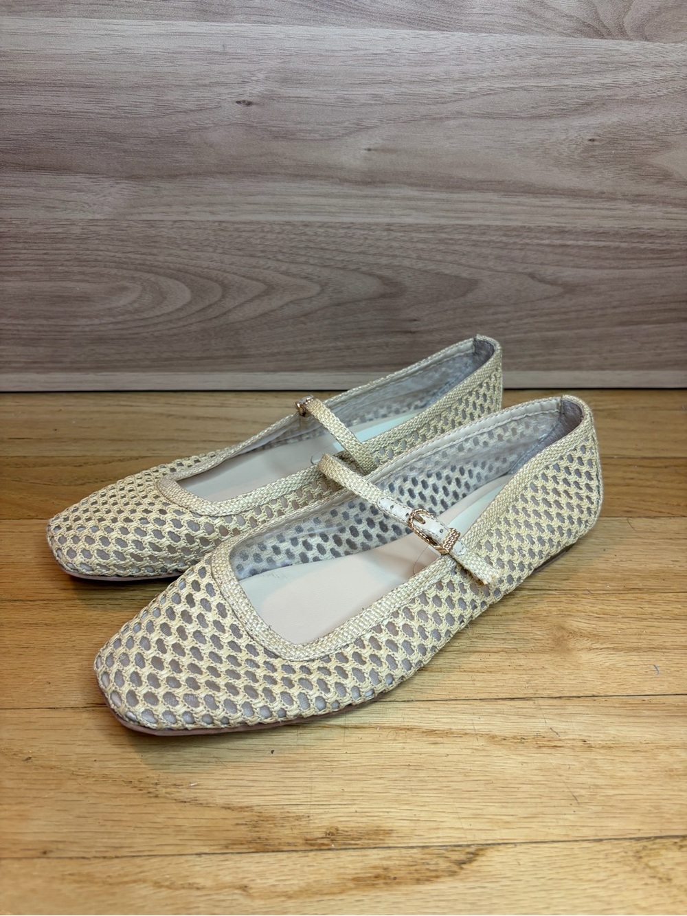 Dolce Vita Reyes Mary Jane Woven Flats - Size 7.5